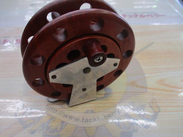 重利　リール　欅　86ミリ 重利 リール 欅 86ミリ 重利 リール 欅 86ミリ 黒鯛師 THEヘチ