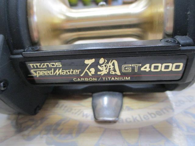 チタノススピードマスター石鯛 GT4000｜＠ベリーネット 日本最大