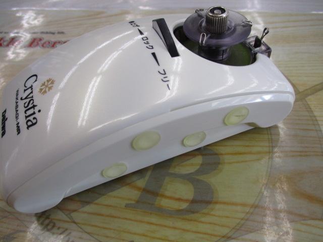 クリスティア ワカサギMR電動リール ホワイト｜＠ベリーネット