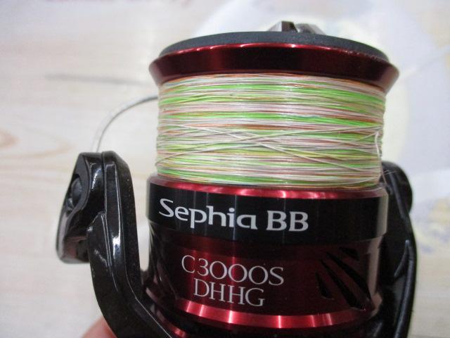 SHIMANO シマノ スピニングリール 18セフィアBB C3000SDHHG 本体