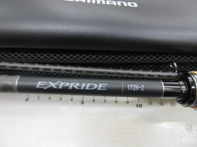 シマノ バスロッド 22エクスプライド 172H-2 (ベイト 2ピース