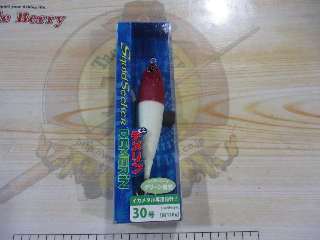 スクイッドシーカーデメリン30号#01レッド/ホワイト
