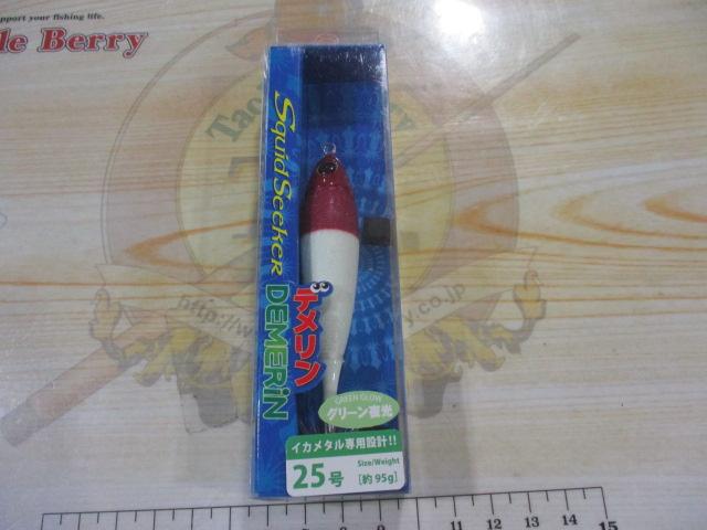 スクイッドシーカーデメリン25号#01レッド/ホワイト