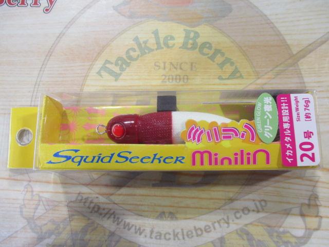 スクイッドシーカーミニリン20号#01レッド/ホワイト
