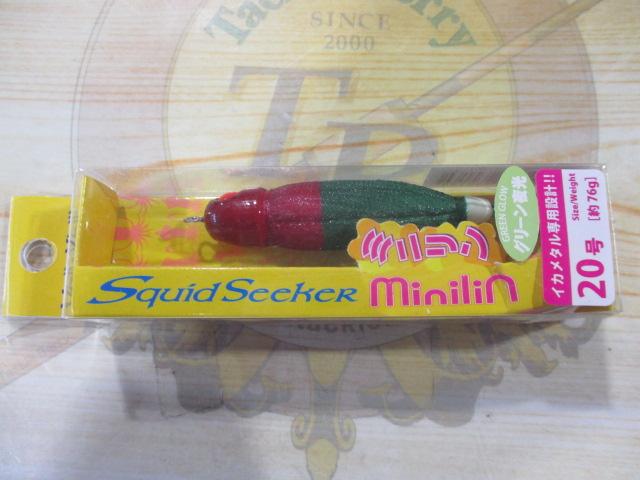 スクイッドシーカーミニリン20号#02レッド/グリーン