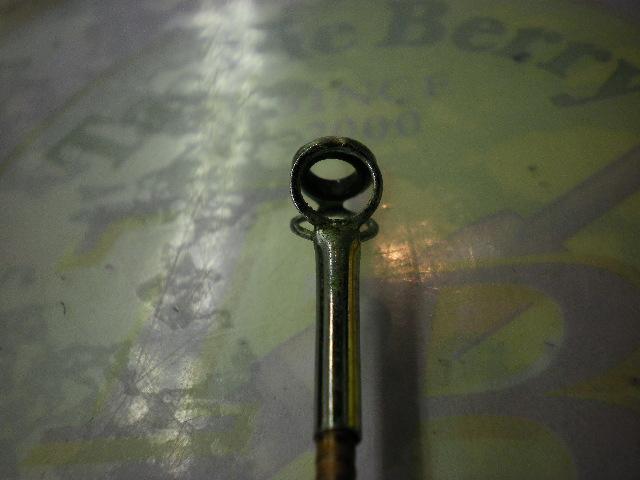 俊貞作槐巻槐金剛砂弁柄塗三本半継約5.48m