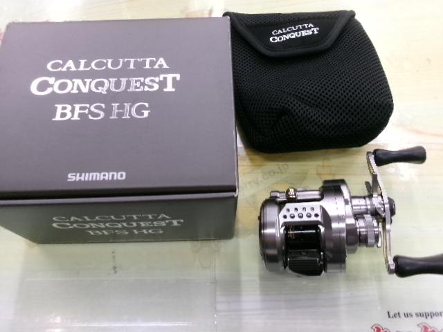 23カルカッタコンクエストBFS HGR 超美品‼️ シマノ カルカッタコンクエスト BFS HG RIGHT(右) 23年モデル