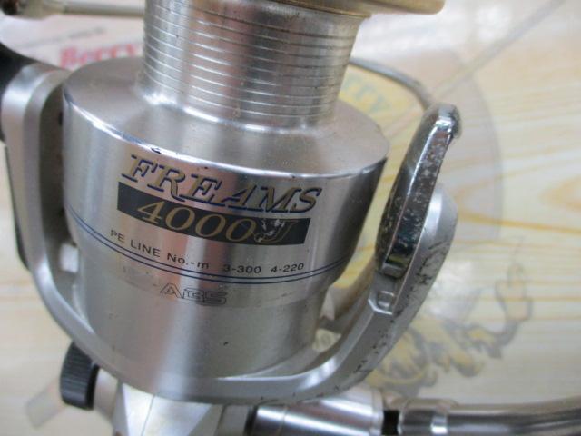 【超美品】新品PE付き　レア ダイワ フリームスJ 4000 ＋ YGK PE ☆DAIWA/ダイワ FREAMS/フリームス4000J - 【バス・トラウト