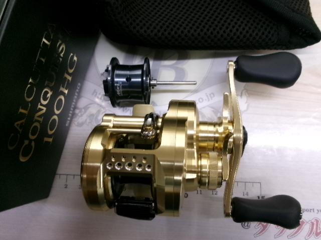 シマノ(SHIMANO) 21 カルカッタコンクエスト 100HG 右巻き