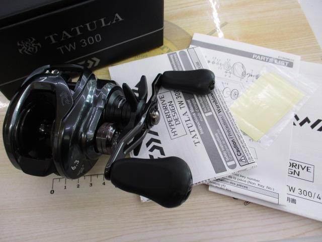 ダイワタトゥーラTW300 中古 中古品】ダイワ タトゥーラ TW 300: 中古｜釣具の通販なら