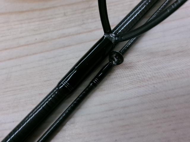 ダーインスレイブ61L-H ブラックヴェスパイン リールフードBK