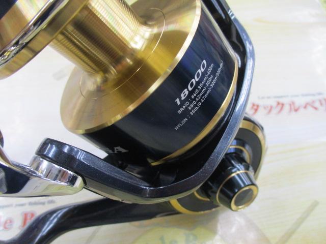 ②ダイワ 20ソルティガ 18000-P 中古美品 リール