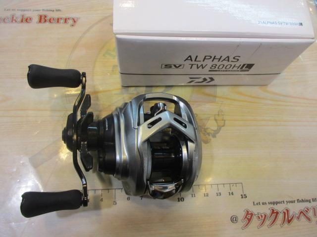 ダイワ DAIWA 21アルファスSVTW800HL ALPHAS SV TW 800HL 左