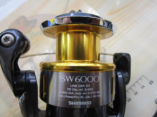 SHIMANO - 【中古】15ツインパワーSW6000HG シマノ15ツインパワーSW 6000HG（シマノ 15ツインパワーSW
