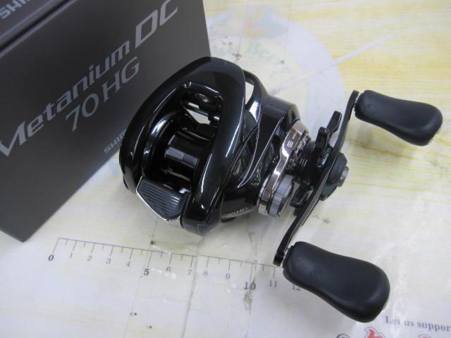 24 メタニウム DC 70 新品購入後1度使用のみ シマノ ベイトリール 24メタニウム DC 70 (右)【即日発送