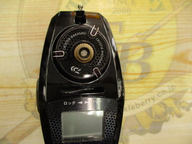 クリスティア ワカサギCRTR電動リール ソリッドブラック/レッド