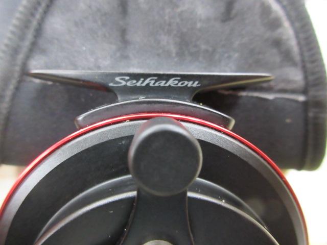 Shimano Seihakou 60SP レッド チヌ筏/カセ/リール/○セイハコウ60SP