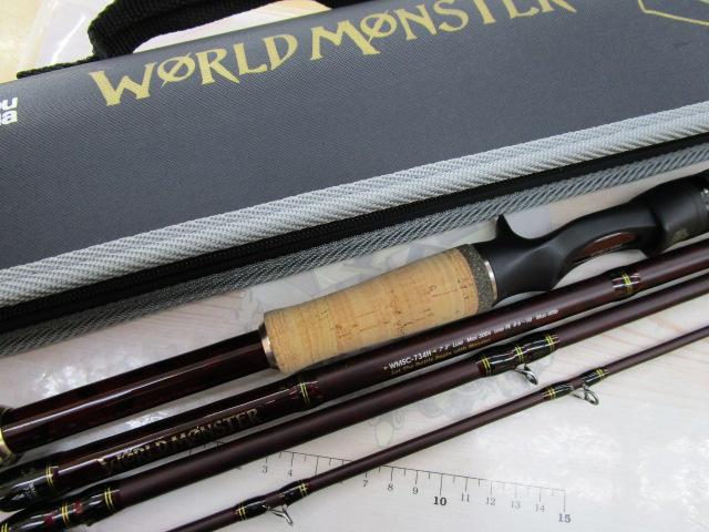 注目のブランド ワールドモンスター 日本最大新品 WMSC-734H｜＠ベリーネット ロッド