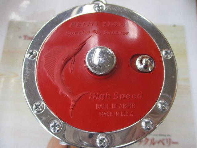 最後の値下げ！】スペシャルセネター 114HLW 6/0 大物釣り 楽天市場】PENN 6/0スペシャルセネター 114H2LW トローリング 底
