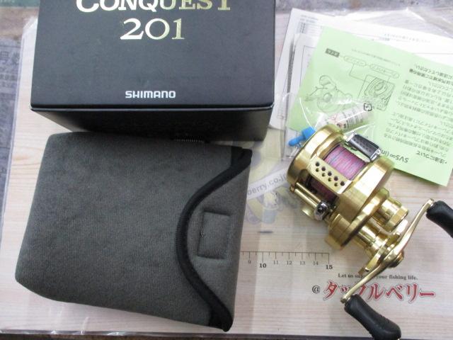 中古美品　シマノ　14カルカッタコンクエスト201 14カルカッタコンクエスト 201｜＠ベリーネット 日本最大新品