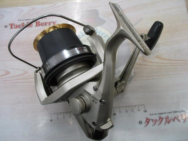 シマノスーパーエアロEV［未使用品］ サンラインPE1号-200m付 シマノ スーパーエアロEV(替えスプール付き) | FISHLAND