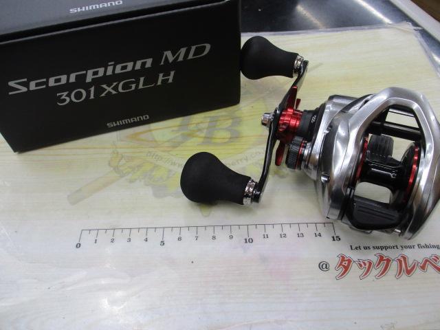 こぎ 21スコーピオンMD301 XGLH PE3号リーダー35lb.付き 21 スコーピオン MD 301 XGLH PE3号リーダー35lb.付き