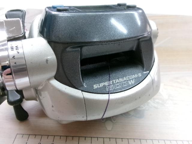 リール super tanacom-s 500W Daiwa SUPER TANACOM S 500WP Electric Reel Big Game Saltwater