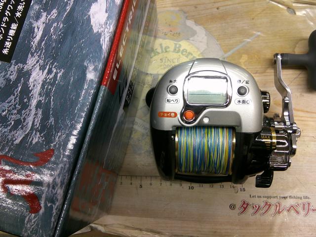 伝衛門丸　電動リール LT500 レバータイプ TAKAMIYA】タカミヤ『伝衛門丸LT500 右ハンドル』KB-153