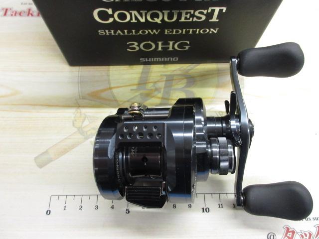 CALCUTTA CONQUEST 30HG ブラック 両軸リール Amazon.com : Shimano Bait Reel 23 Calcutta Conquest BFS XG