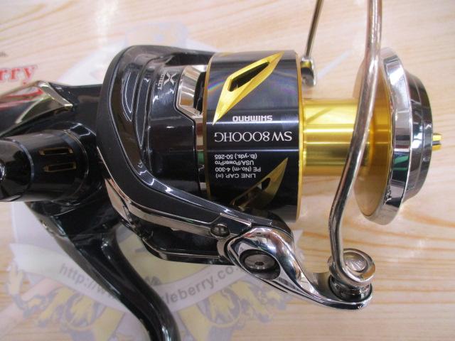 19ステラSW 8000HG 中古　　値段交渉可 シマノ 【中古】 19 ステラSW 8000HG MCワークス パワーハンドル