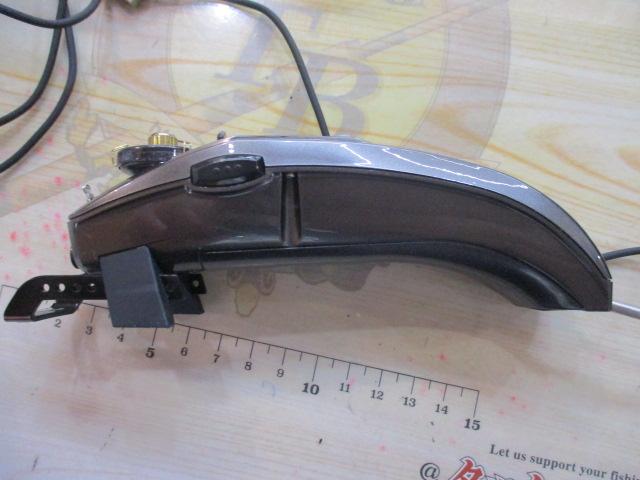 クリスティア ワカサギCRTα電動リール メタリックガンメタ