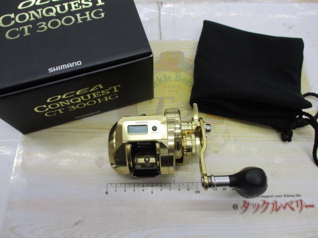 シマノ　18オシアコンクエスト　CT300HG 中古品 Yahoo!オークション - シマノ 18オシアコンクエスト CT 300HG