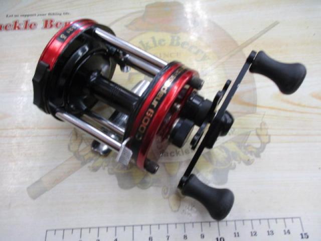 アンバサダー6000レッド Abu Garcia オールド ABU Ambassadeur 60006000波型リムレッド