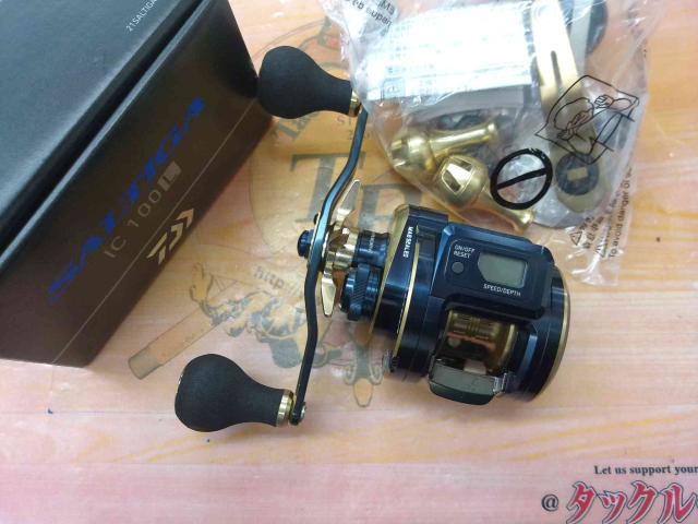 りゅう２１ソルティガＩＣ　１００　新品　未使用 DAIWA（釣り） ダイワ 21 ソルティガ IC 100 (右ハンドル) 2021