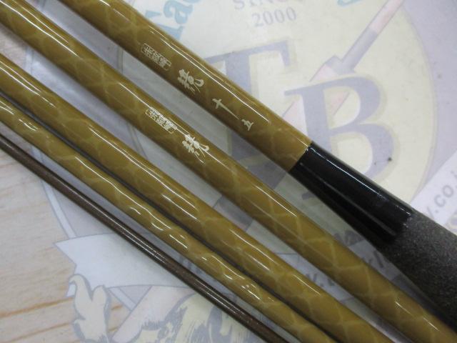 シマノ　朱紋峰　競　15尺　ヘラブナ　釣り 美品】シマノ 朱紋峰 競 15尺 ヘラブナ ヘラ竿 ヘラブナ竿