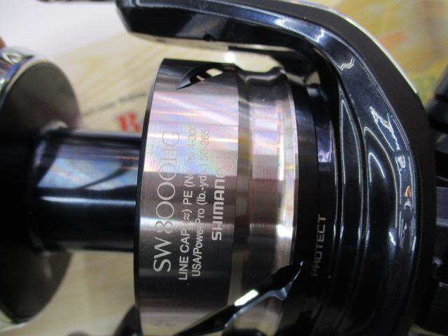 21 ツインパワー SW8000HG 未使用バリバス新品4号PE300M 付き シマノ(SHIMANO) 21ツインパワーSW 8000HG ツインパワー SW