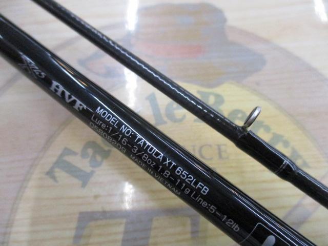 【3/25まで出品】 ダイワ　タトゥーラXT 652LFB 新作バスロッド「タトゥーラXT」がエグい! 市場価格1万円前後と