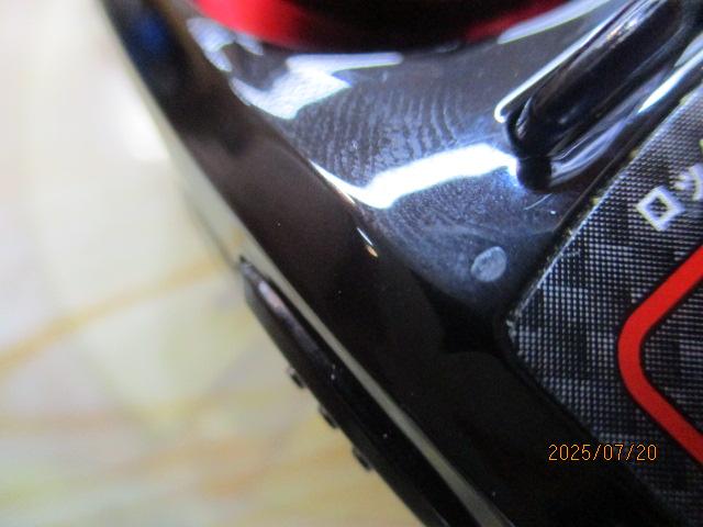 クリスティア ワカサギCRTα電動リール ソリッドブラック/メタルレッドG