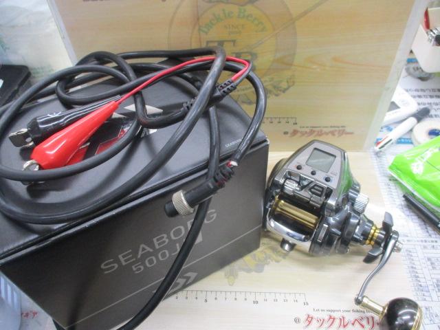 DAIWA  SEABORG 500JP 未使用 DAIWA SEABORG 500JP Electric Reel Fishing ENGLISH DISPLAY