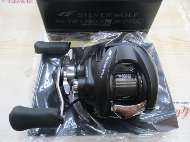 シルバーウルフ SV TW 1000XHL美品 ダイワ ベイトリール シルバーウルフ SV TW 1000XH PE