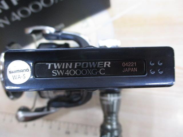 【極美品】21 ツインパワー sw 4000XG シマノ ツインパワー SW 4000XG 21年モデル - 釣具のポイント