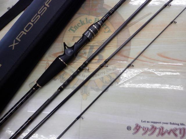 中古美品　アブガルシア XRFC-704M-MB ルアーロッド アブガルシア クロスフィールド XRFC-704M-MB パックロッド