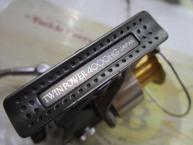 02 TWIN POWER 4000HG 中古 シマノ(SHIMANO) 02'ツインパワー 4000PG 01617｜アウトドア用品