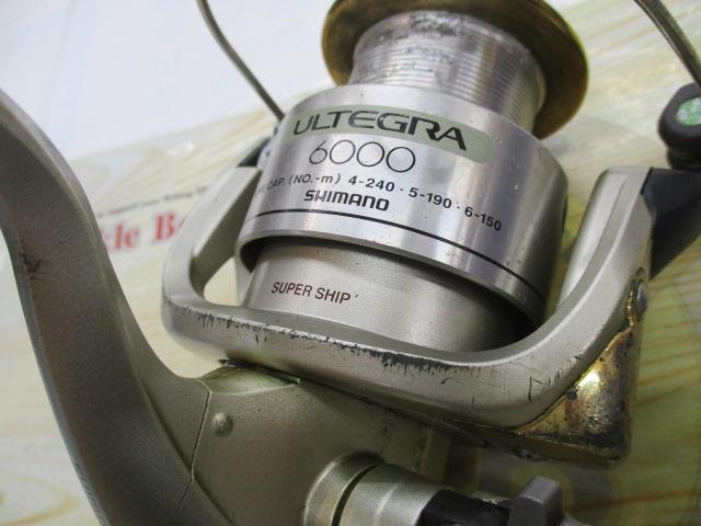 Shimanoリール ULTEGRA6000 Yahoo!オークション - SHIMANO ULTEGRA 6000 シマノ アルテグラ