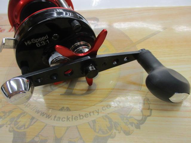 ABU 6500CS Rocket ハイスピード　ブラックレッド　アブ　カゴ アブガルシア(Abu Garcia) アンバサダー 6500CS Rocket