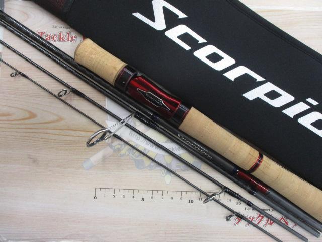 SHIMANO - シマノ　スコーピオン　2600FF-5 美品 シマノ スコーピオン2600FF-5 パックロッド5ピース