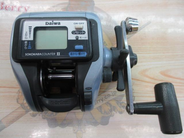 【美品】Daiwa 14 TANASENSOR 250 早技（新品電池付き） ダイワ タナセンサー 250 早技 (右ハンドル) / リール