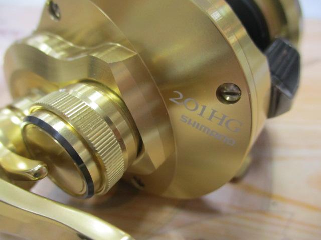 21カルカッタコンクエスト201HG【美品】 シマノ カルカッタコンクエスト 201XG レフト / SHIMANO 22
