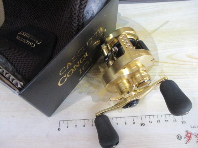 21カルカッタコンクエスト101HG 美品 シマノ 21カルカッタコンクエスト 100HG/101HG - 【バス