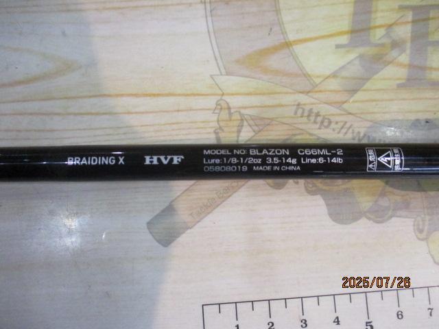 ブレイゾンC66ML-2 SPORT LIFE PLANETSﾌﾞﾚｲｿﾞﾝ C66ML-2: ルアー、フライ、その他竿